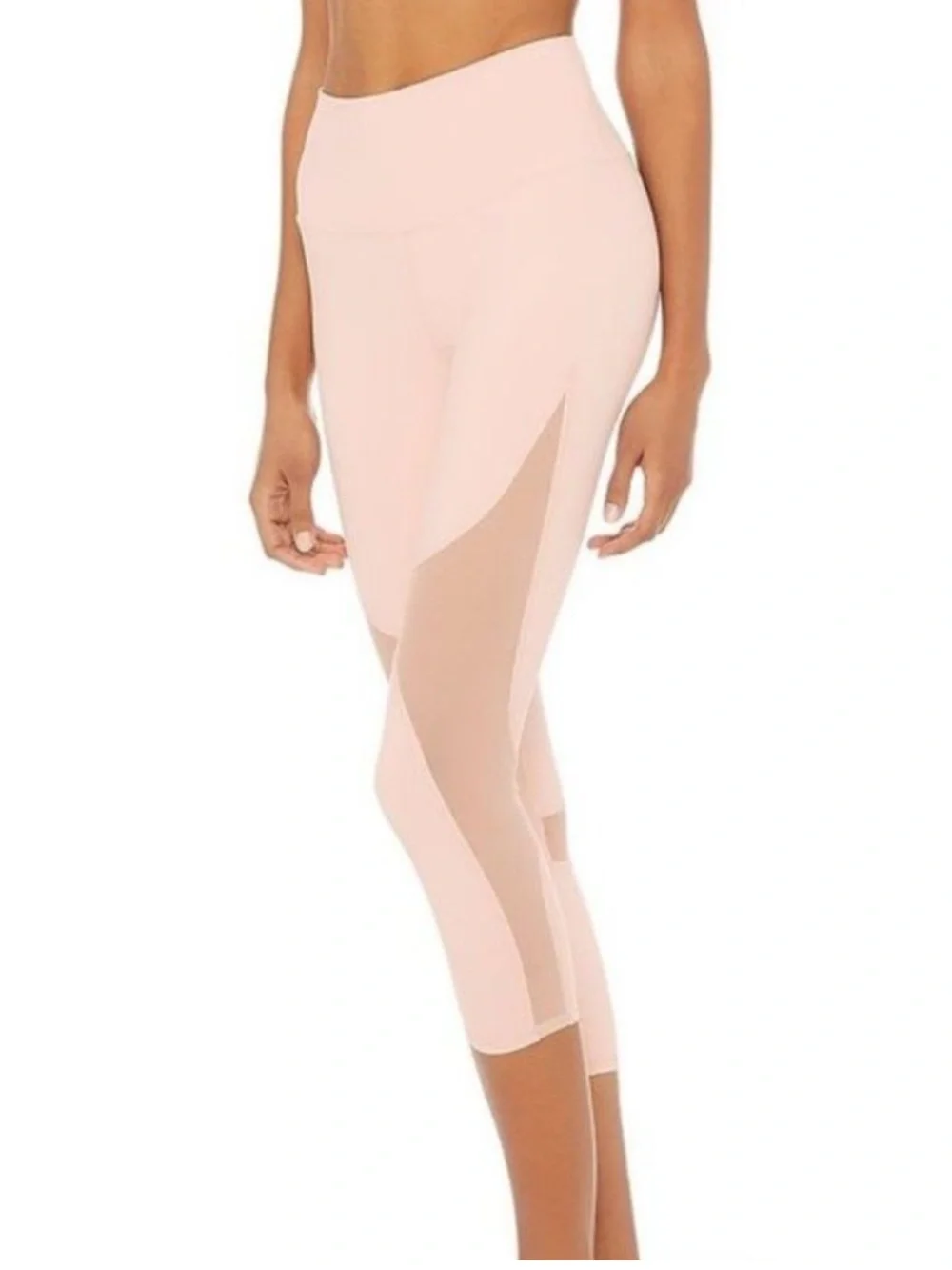 Alo High Waist Coast Capri Legging Pink S
